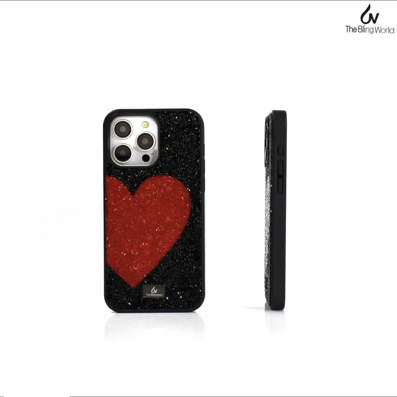 Luxury Inlaid Diamond Creative Love Heart Rhinestone Girls Shockproof Phone Case For Apple Iphone 16 Pro Max 15 14plus 13 12 11 phone case iphone case crystal glass rhinestones