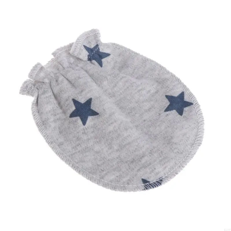 K3NF Skin-friendly Infant Boys Girls Anti Scratch Mittens Soft Anti Eat Gloves