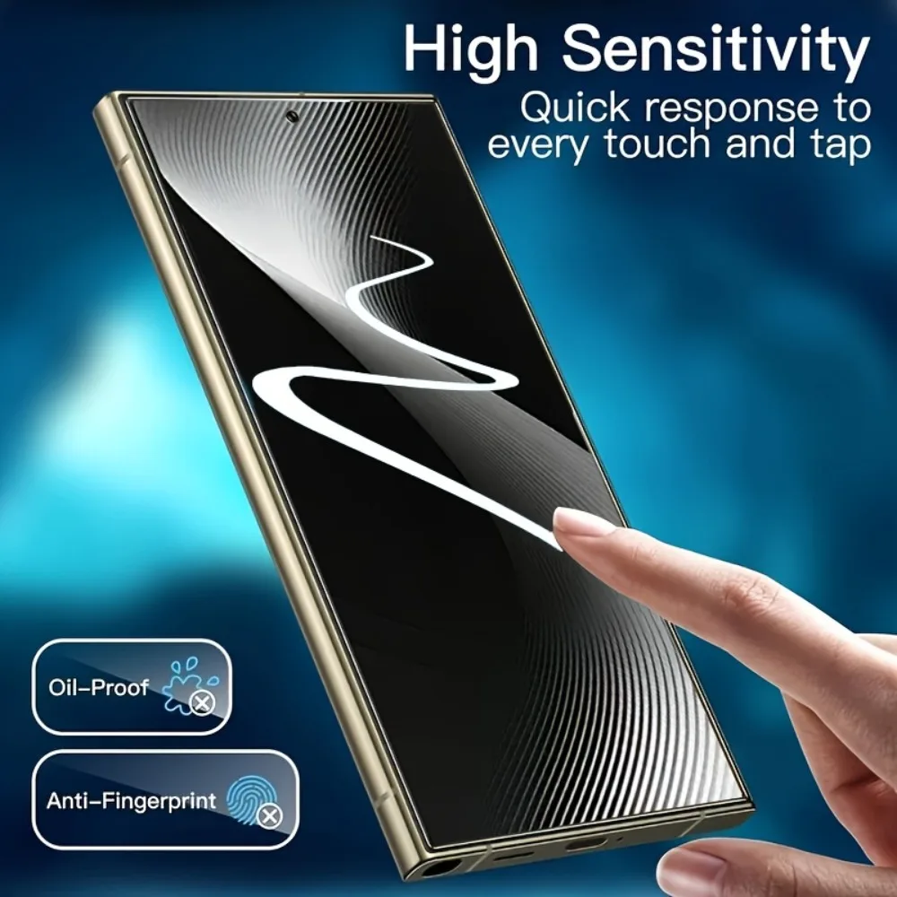 Premium High-Definition Tempered Glass Screen Protector - 2 Pack, Easy Installation
