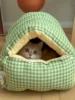 Thiened Plu  House Winter Warmth Closed Sle Se Feeling  Bed Detachable Waable Pet Nest  S Bag 2