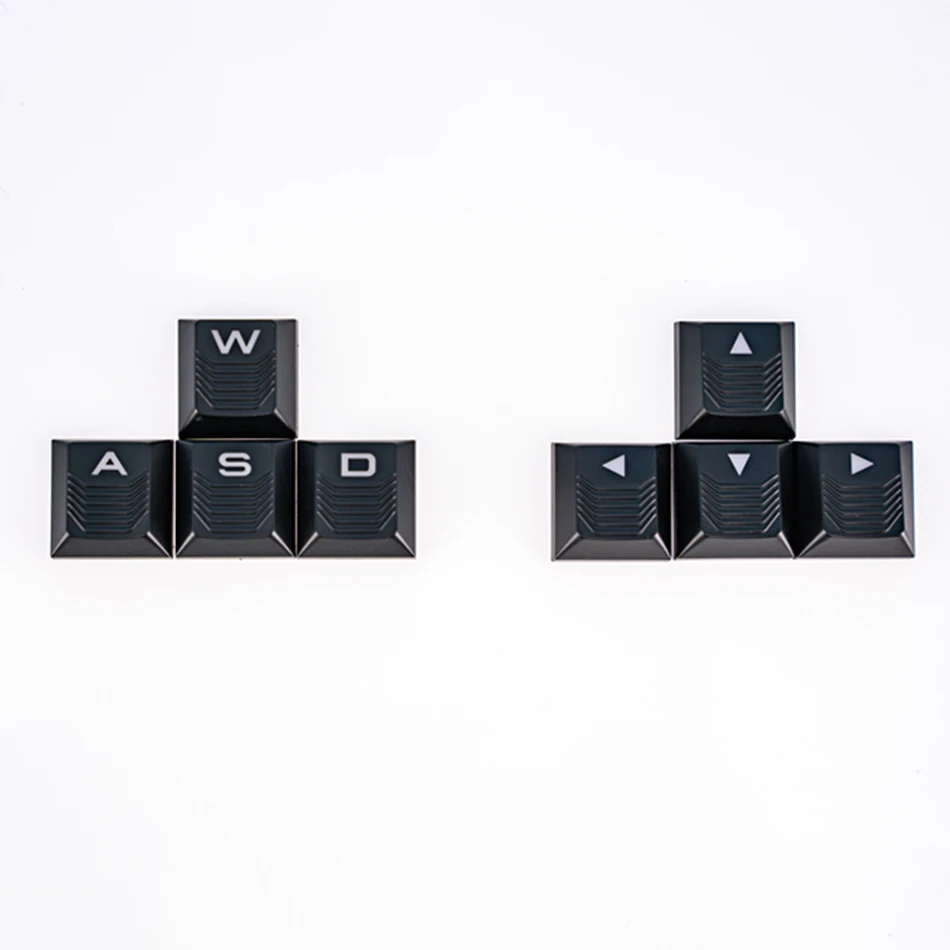 Texture Tactility Backlit WASD Keycaps+Arrow Keys,Replacement for Cherry MX 1.0/2.0S/3.0S/5.0/6.0/8.0/9.0 Mechanical Keyboards
