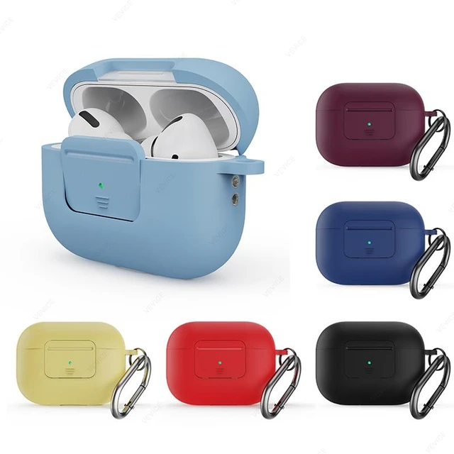 Fundas de silicona para auriculares Airpods 2 Generación, accesorios para  auriculares, caja protectora para Apple Airpods 2 - AliExpress