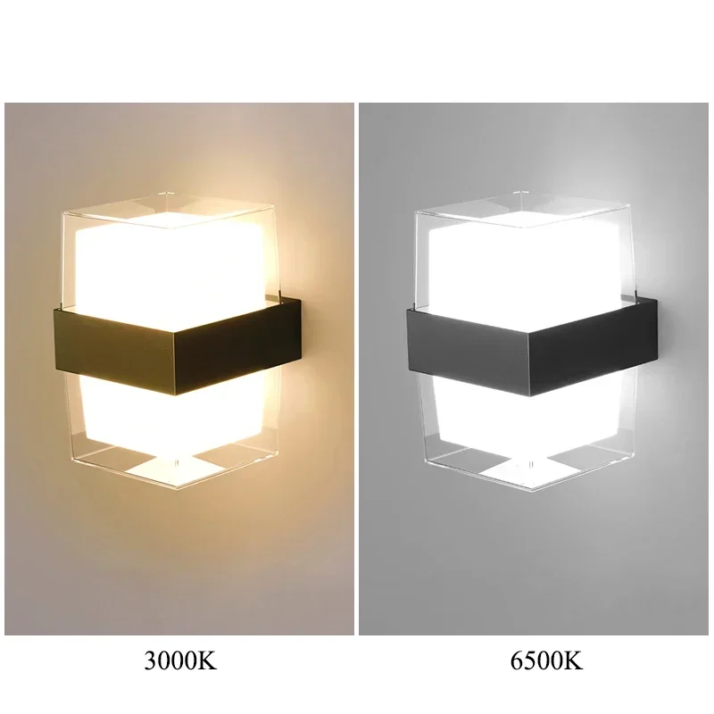 Wall Light LED Wall Light 220V Bedroom Bedside Light Living Room Balcony Aisle Wall Lamp Corridor Sconce Lamp Home Decor Outdoor