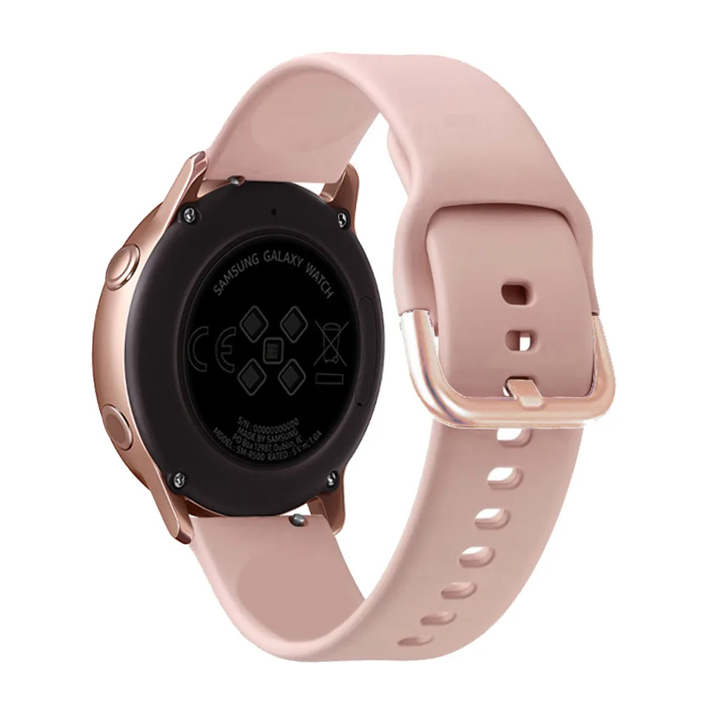 20mm Silicone Watch Strap For DIZO Watch 2 Realme TechLife Smart Watch Sport Replacement Band For Realme Watch Bracelet Correa