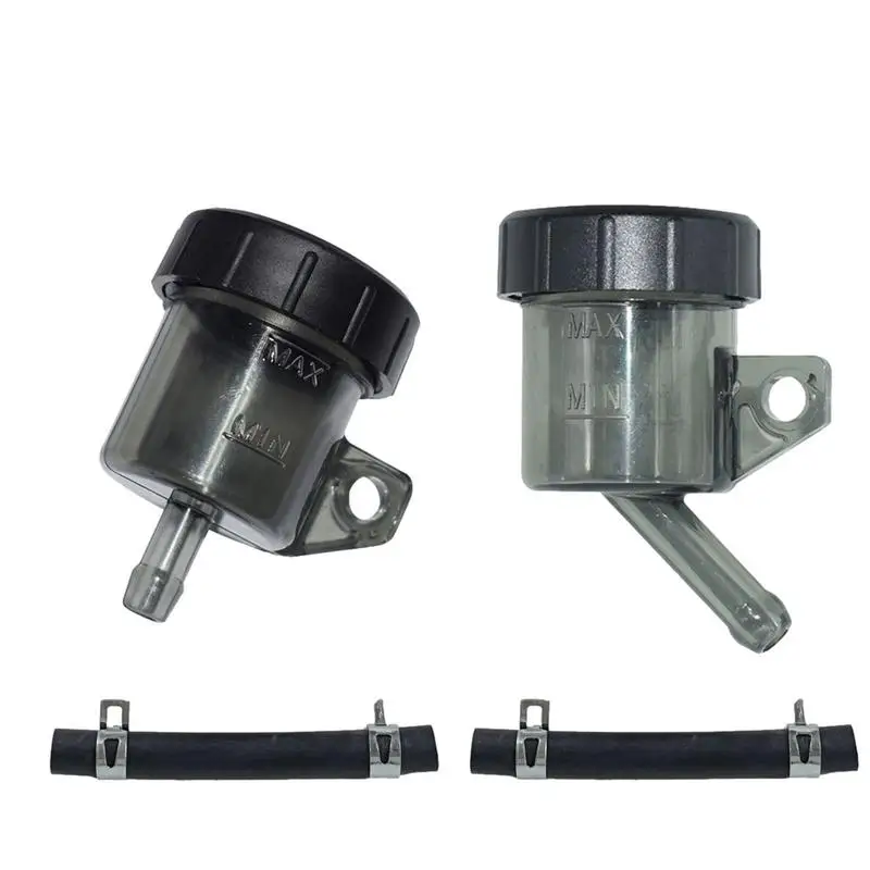 

Motorcycle Brake Oil Tank Hydraulic Fluid Reservoir Cup with pipe Universal Master Cylinder Oil Tank For Motorcycle ATV Bike
