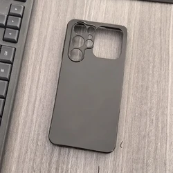 Premium Soft TPU Silicone Protective Case Cover for Oukitel C68 Plus (Black)