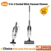 INSE R7/R6X/R3S Corded Vacuum Cleaner Handheld Stick Vacuum 600W Powerful 3 In1 Lightweight Vacuum Cleaners for Home Hard Floor Pet Hair