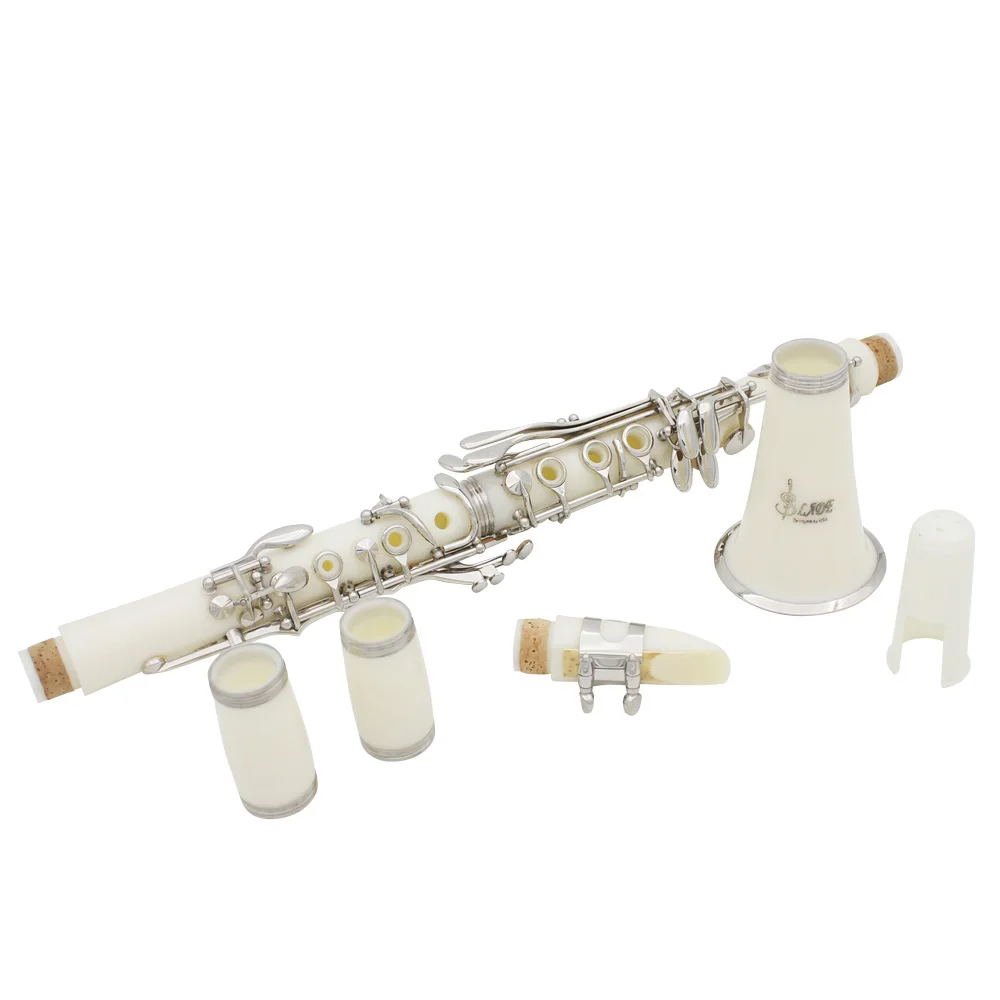 SLADE Bb 17 Keys Clarinet Professional Clarinet Student Beginner with Case Cleaning Cloth Screwdriver Reeds Accessories