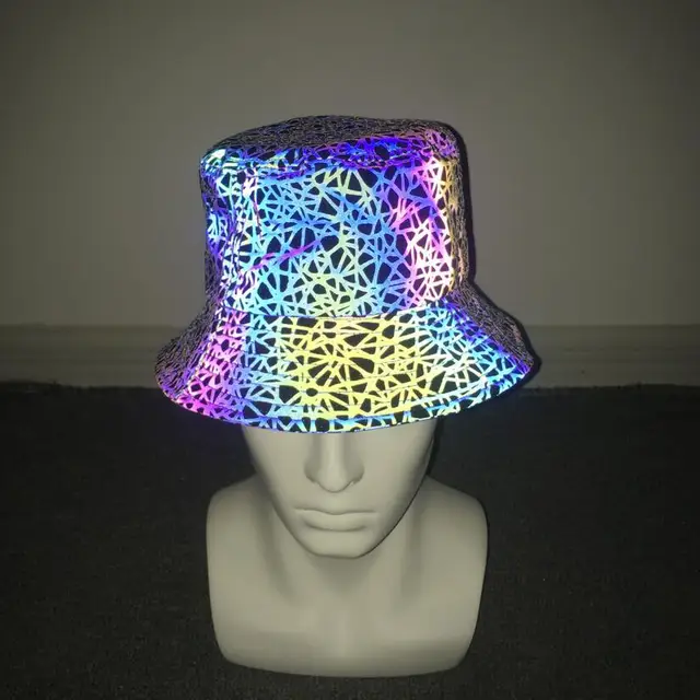 Holographic Reflective Bucket Hat 17