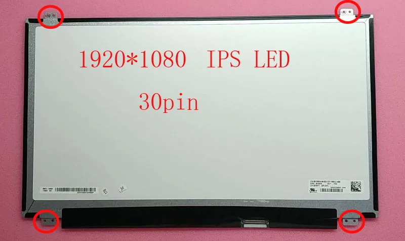 

15.6"LED Touch LCD Screen LP156WF7 (SP)(A1) LP156WF7 SPA1 For Dell Inspiron 15-5000 5559 DP/N 0KWH3G 1920*1080 IPS Panel