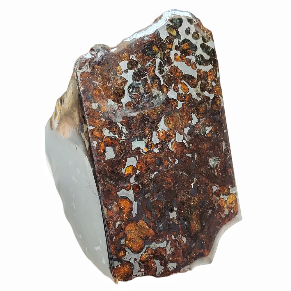 Sericho เคนยาอุกกาบาตมะกอกหินดั้งเดิมอุกกาบาตมะกอกคอลเลกชันตัวอย่างอุกกาบาตธรรมชาติวัสดุหินดั้งเดิม 1