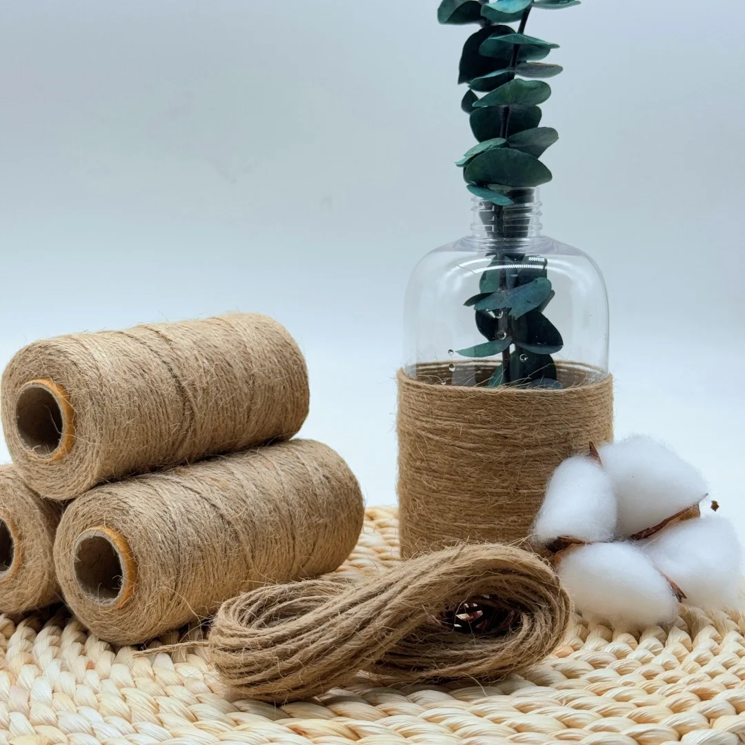 Jute Rope 2mm 100m for Boho Home Decor Camping Gear Repair