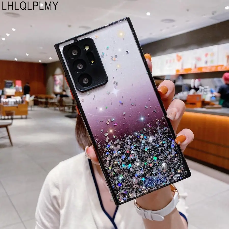 Fashion Sequins Back Shockproof Bumper Case For Poco X3 NFC M3 M4 X4 Pro 5G F3 M5S Xiaomi 11T Mi 11i 11 Lite Cover_voghion.com