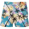 Parrot Palm Cocoanut Tree Beach Shorts Men Summer Short Pants 3D Flora Printed Board Trunks Swimsuit Woman 2023 homme Ice Shorts 3