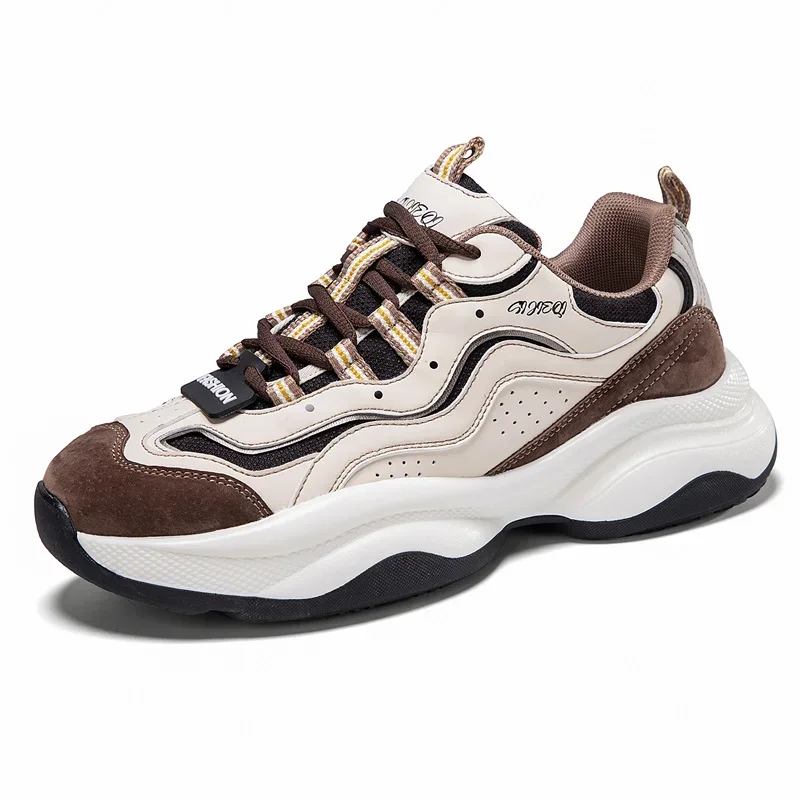 Fashion Men Shoes 2023 Autumn New Design Men's Vulcanized Shoes Casual and Versatile Chunky Sneakers for Men Zapatos De Hombre