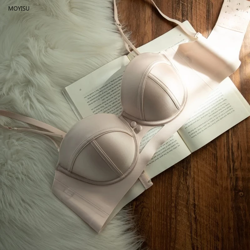 Japanese Anime Bra Set Victoria's Style Style Half Cup Minimiser & Knickers | Push Up for Small Chest Retro Lingerie Bride Gift 3