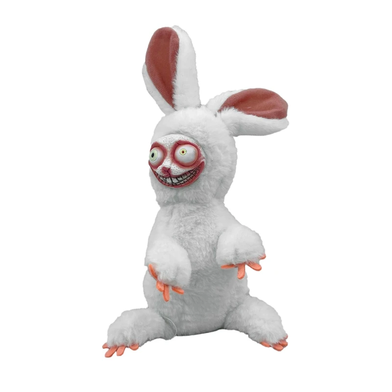 Crazy Rabbit Plush Toys Funny Animal Dolls Handmade Cotton Kids Gifts