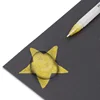 Permanent Art Paint Marker Set 0.7mm White Gold Silver Gel Pen Metalic Marker Pens for Kids Black Paper Writing Painting 6