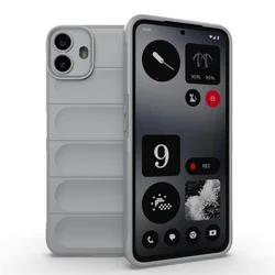 Premium Flexible Silicone Shockproof Case - Skin Feeling Protective Cover - Nothing CMF Phone 1 (Light Grey)