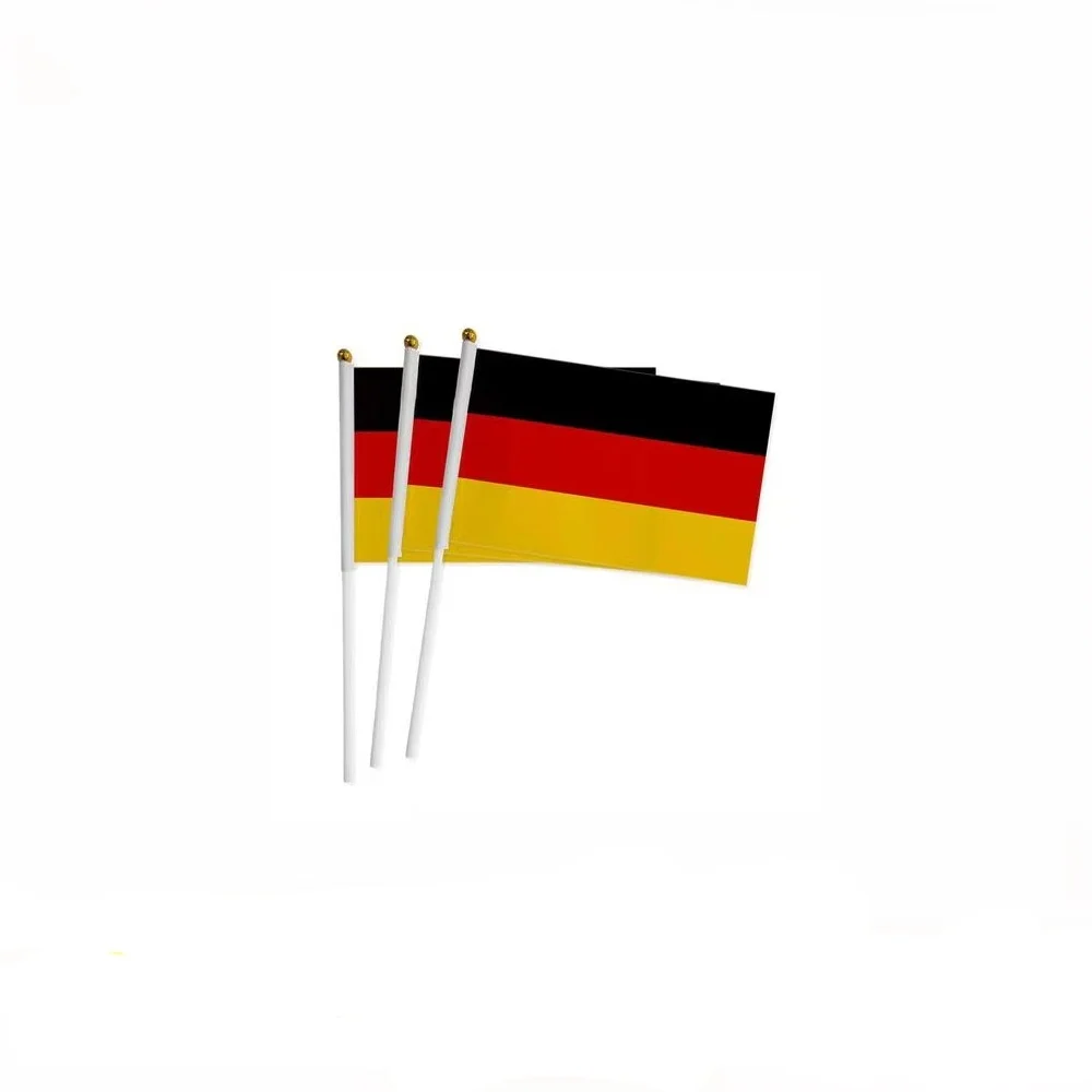 European Flag DE OSCAM ICAM 8L Red Black Yellow 12x24cm