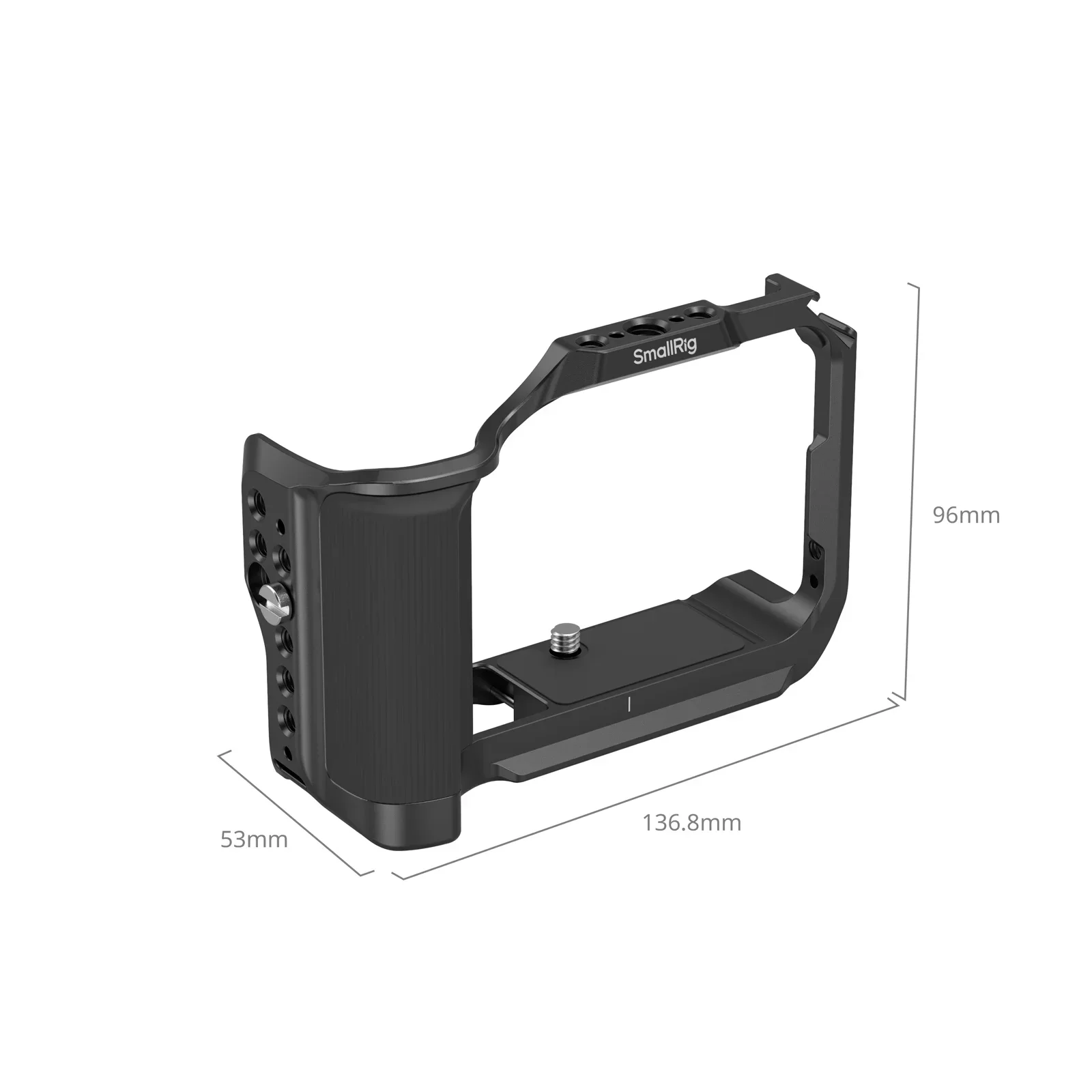 SmallRig Full Camera Cage for Canon EOS R50 V with Silicone Handle & Arca-Swiss