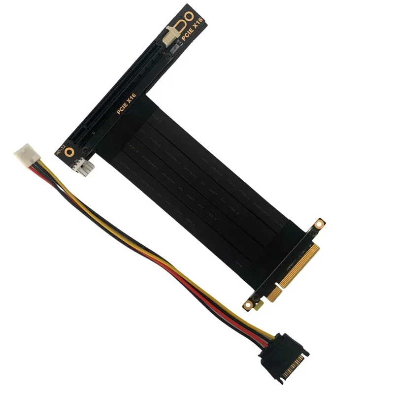 Jhh-Link Pci Express 3.0X8 A X16 Cavo Riser Adattatore A Piena Velocità Schede Grafiche Gtx Rtx 3060 Amd Nvidia Gpu Eth Mining Extender