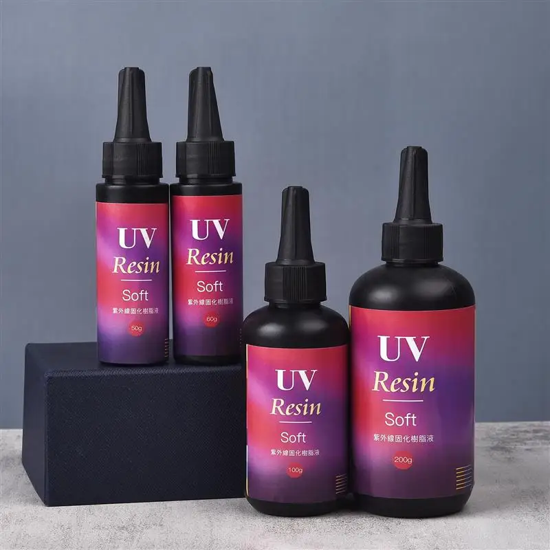 

Клей мягкий УФ-каучук, 50/60/100/200 г