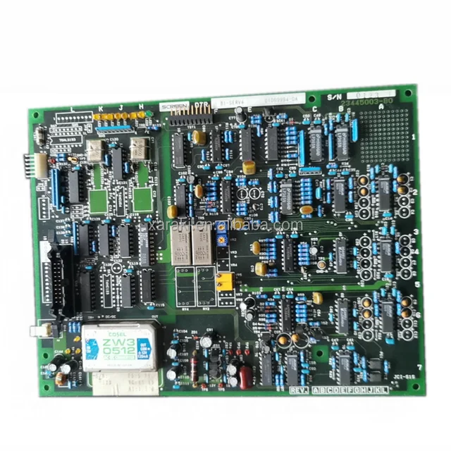 Экран Tanto DT-R 5120, плата сервопривода Imagesetter B1-SERV4 U 1069994 -0А 5
