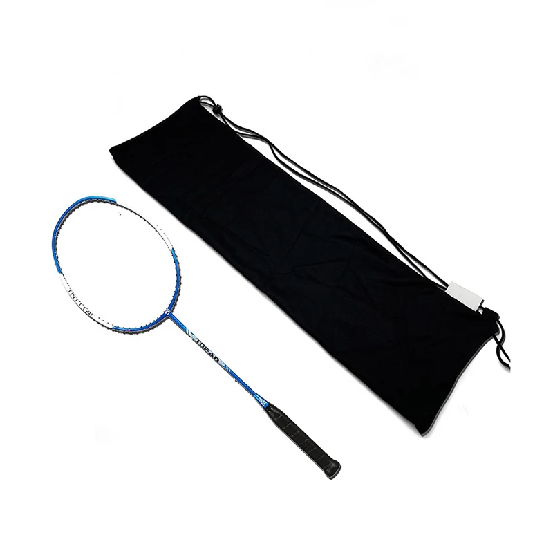 Plush Cloth Badminton Racket Ball Bag Single Shoulder Diagonal Waterproof Squash Storage Backpack Sport Training Cover Youth