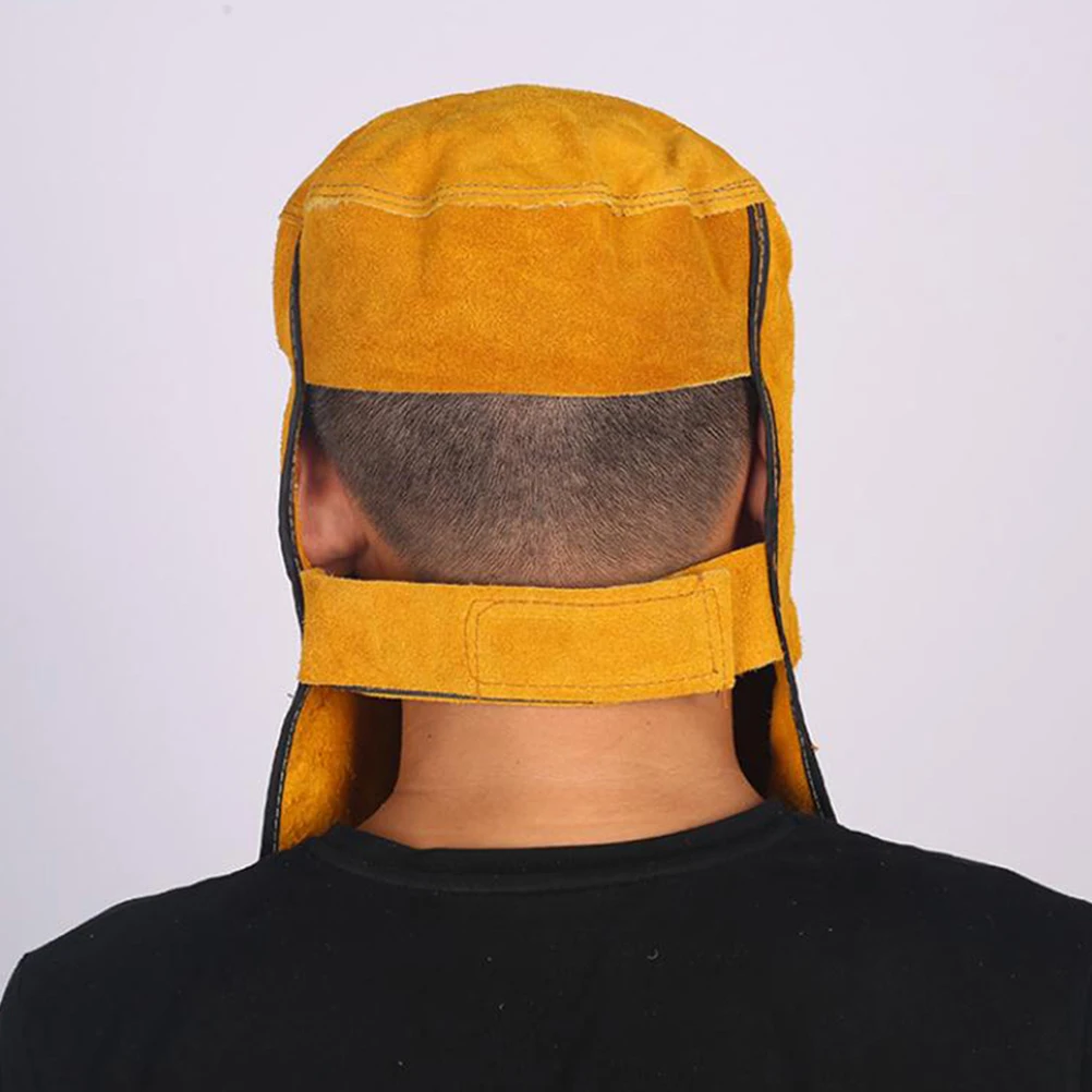 Professional Darkening Filter Lens Welder Hood Wear-resistant Portable Anti-arc Welding Face Guard Heat Insulation Mask Hat
