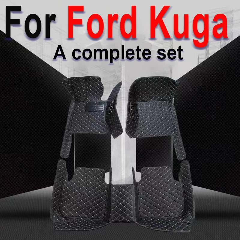 

Car Floor Mats For Ford Kuga 2013 2014 2015 2016 2017 2018 Custom Auto Foot Pads Automobile Carpet Cover Interior Accessories