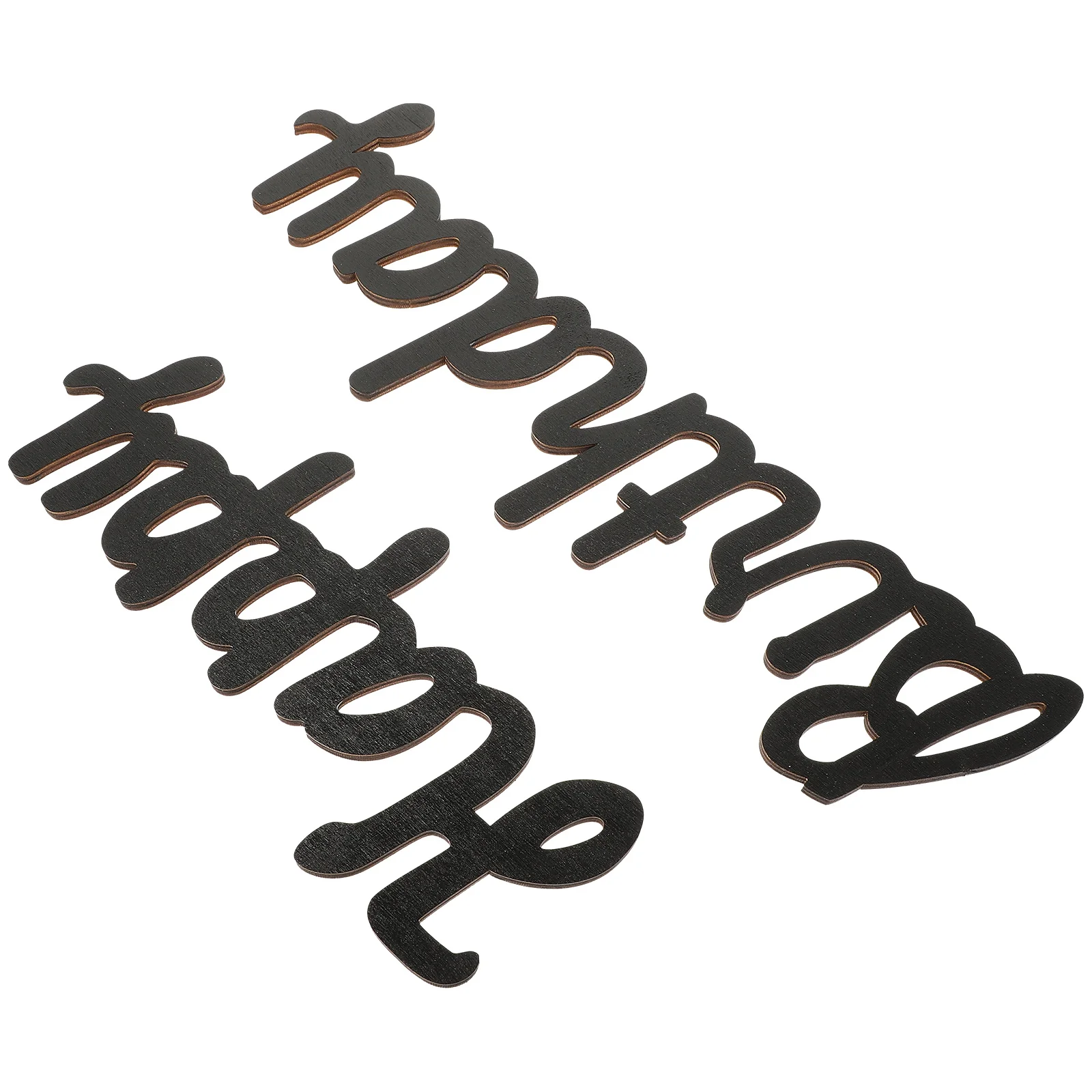 

Wood Happy Birthday Cutouts Wall Stickers Happy Birthday Wood Sign Wall Decor