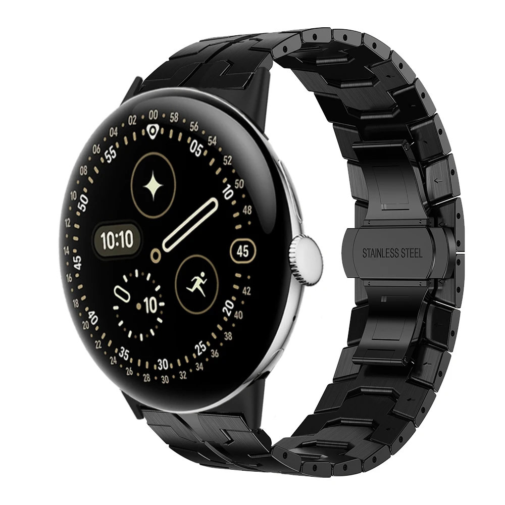 Luxury Stainless Steel Watch Strap – Men's Wrist Bracelet Accessories