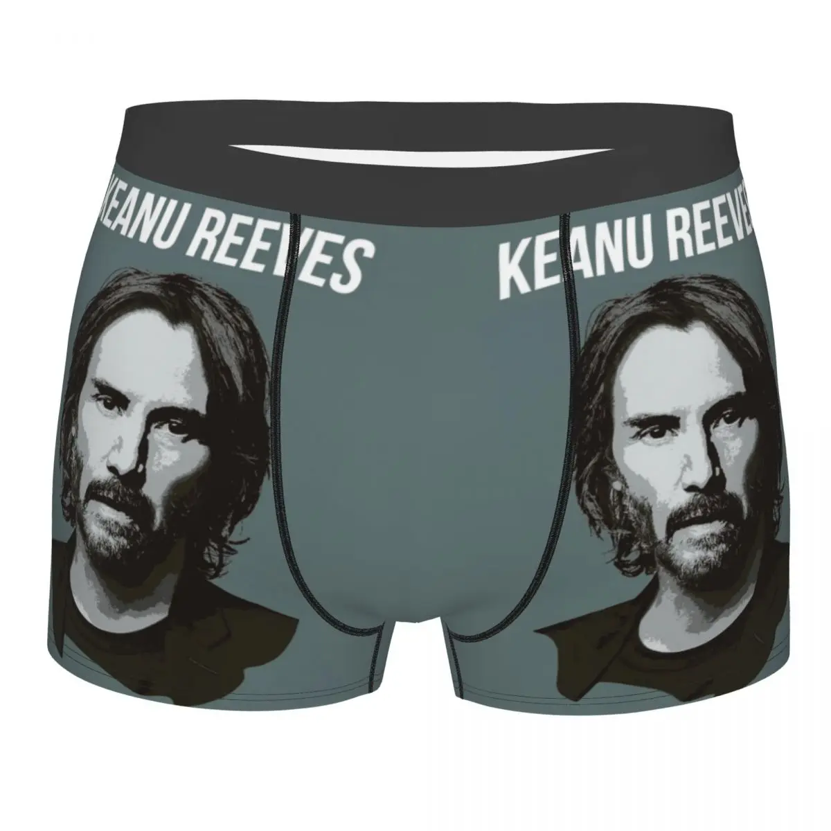 Keanu Reeves Men's Boxer Briefs special Highly Breathable Underpants Top Quality 3D Print Shorts Birthday Gifts