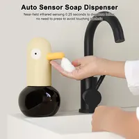Cute Duck Automatic Foaming Soap Dispenser Touchless Electric Soap Dispenser Hands Free Auto Soap Dispenser for Bathroom Kitchen 1