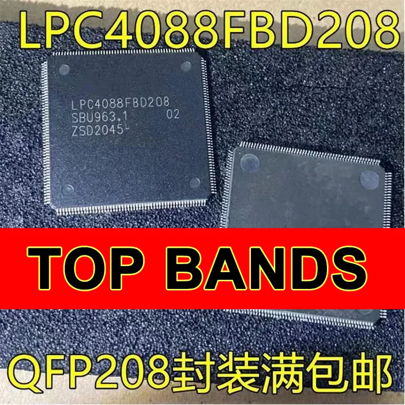 

Новый оригинальный набор микросхем LPC4088FBD208 LPC4088 LPC4088FBD208551 LPC4330FBD144 QFP208, 1-10 шт.