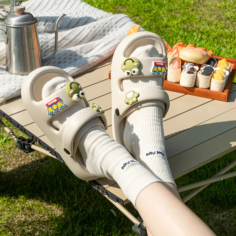 

Летние шлепанцы для женщин, Эва, мягкая подошва, домашние тапочки, сандалии, пляжная обувь, мужские тапочки, шлепанцы «сделай сам»