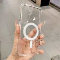 Enhanced Magnetic Clear Protective Phone Case Cover - Galaxy S26Plus (Clear)