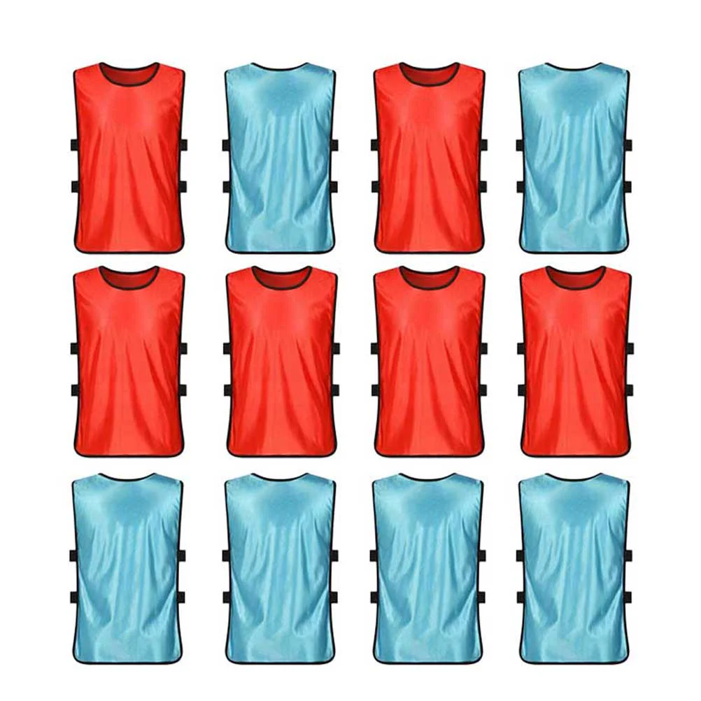 

12 PCS Vest Soccer Jersey Aldult Children Summer for Kids Sleeveless Shirt Tank Top