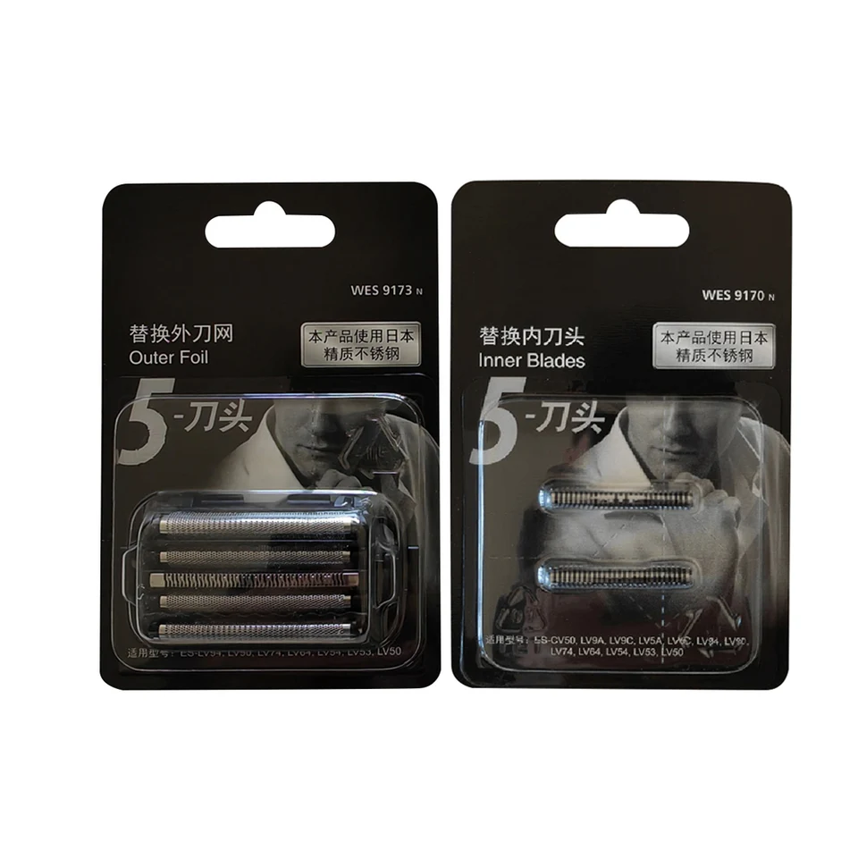 Tête De Rasoir Feuille De Rechange Pour Panasonic ES-LM51, ES-LM53, ES-LV97, ES-LV67