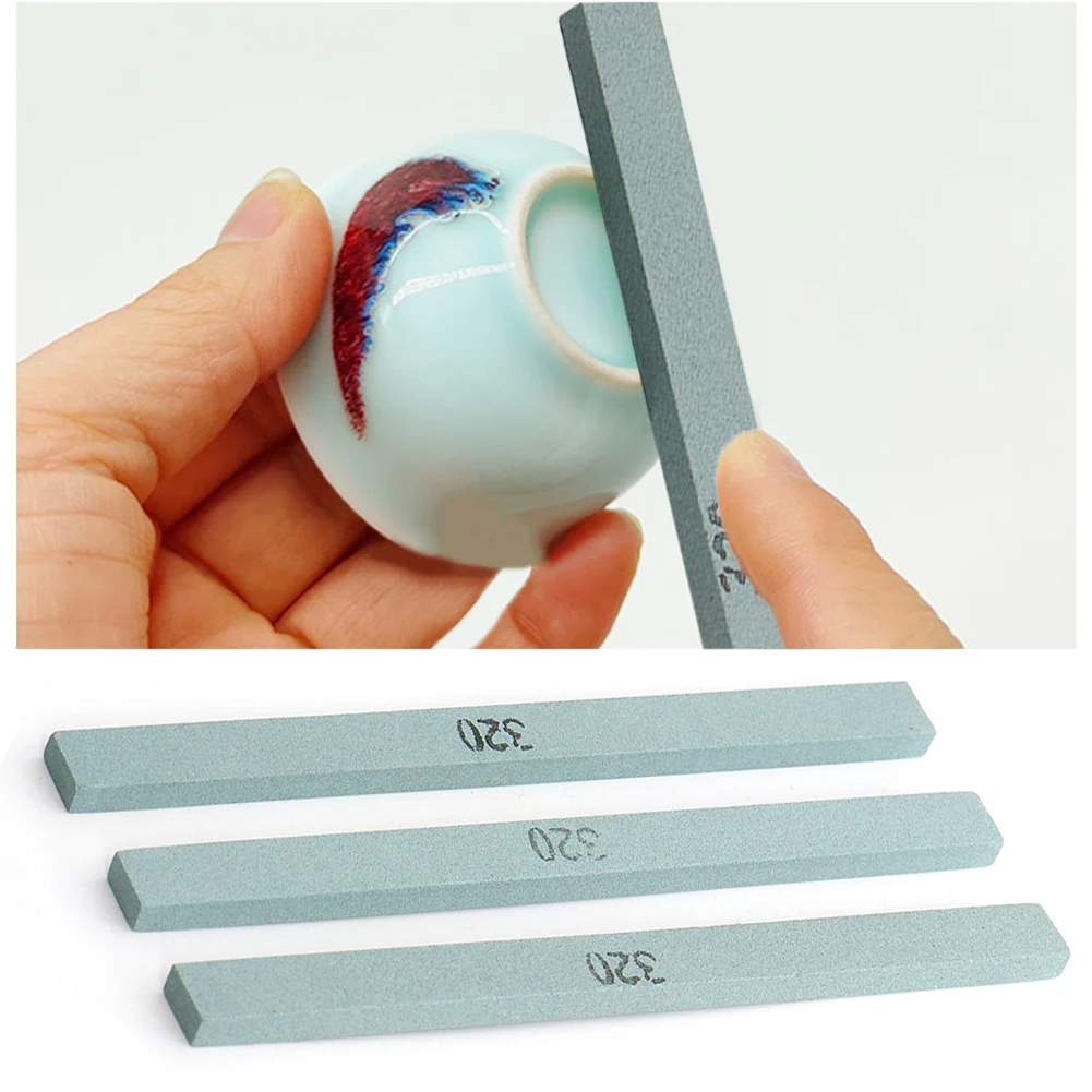 Pottery Stamps DIY Modeling Stick Acupressure Texture Creasing Indentation Sharp Pottery Clay Carving Stainless Steel Tools 1PC