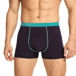 Male Panties Cotton Mens Underwear Breathable Man Boxers Solid Underpants Soft Comfortable U Convex Pouch Men Shorts