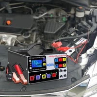 400A Heavy Duty Smart Battery Charger 12V/24V Battery High Power Fast Charger Five-Stage Full Automatic Car Battery Charger 220W
