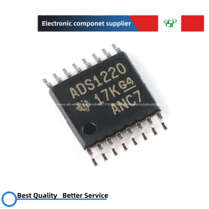 

(1-10piece)100% New ADS1220IPWR ADS1220 TSSOP-16 SMD Chipset 24-bit ADC chip