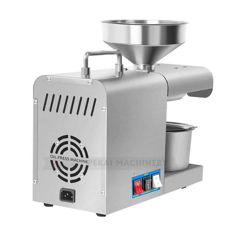 RG-311 Edible Oil Maker Stainless Steel Automatic Home/Commercial peanut Oil Press Machine