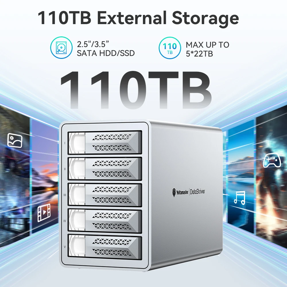 Yottamaster 10Gbps 2.5/3.5