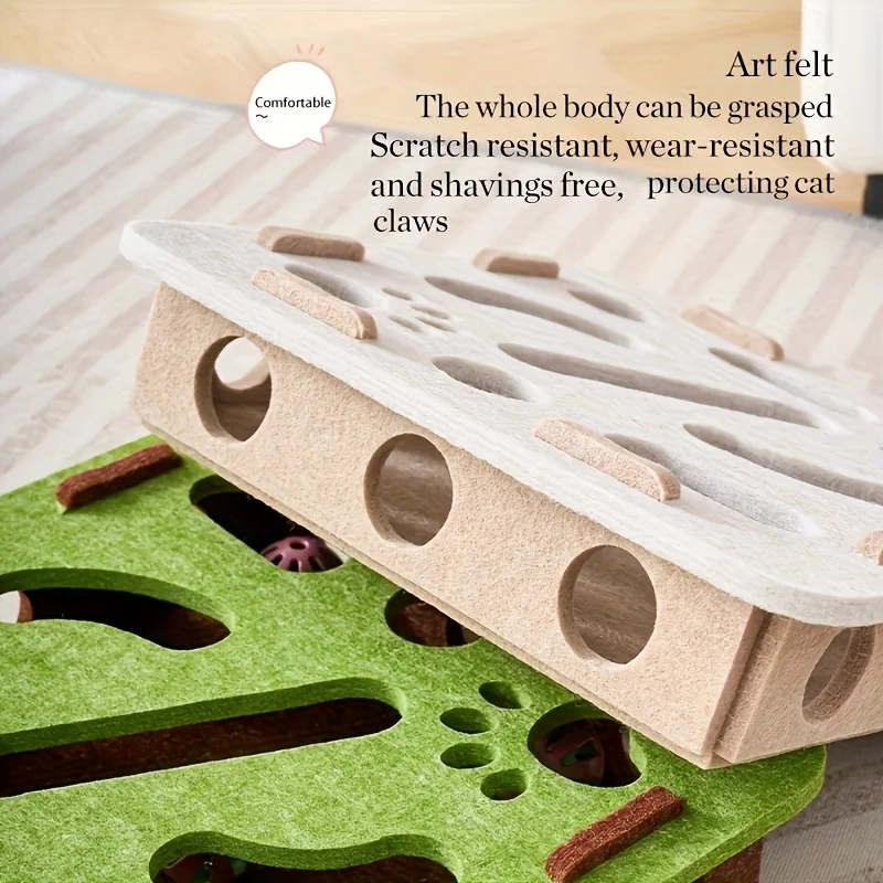 Interactive Cat Puzzle Box