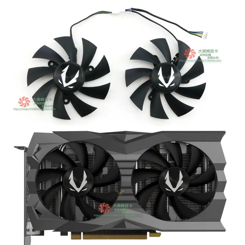 La Ventola Per Zotac Rtx2070 Super Mini Scheda Video Grafica 1Set Ga92S2H Gaa8S2U
