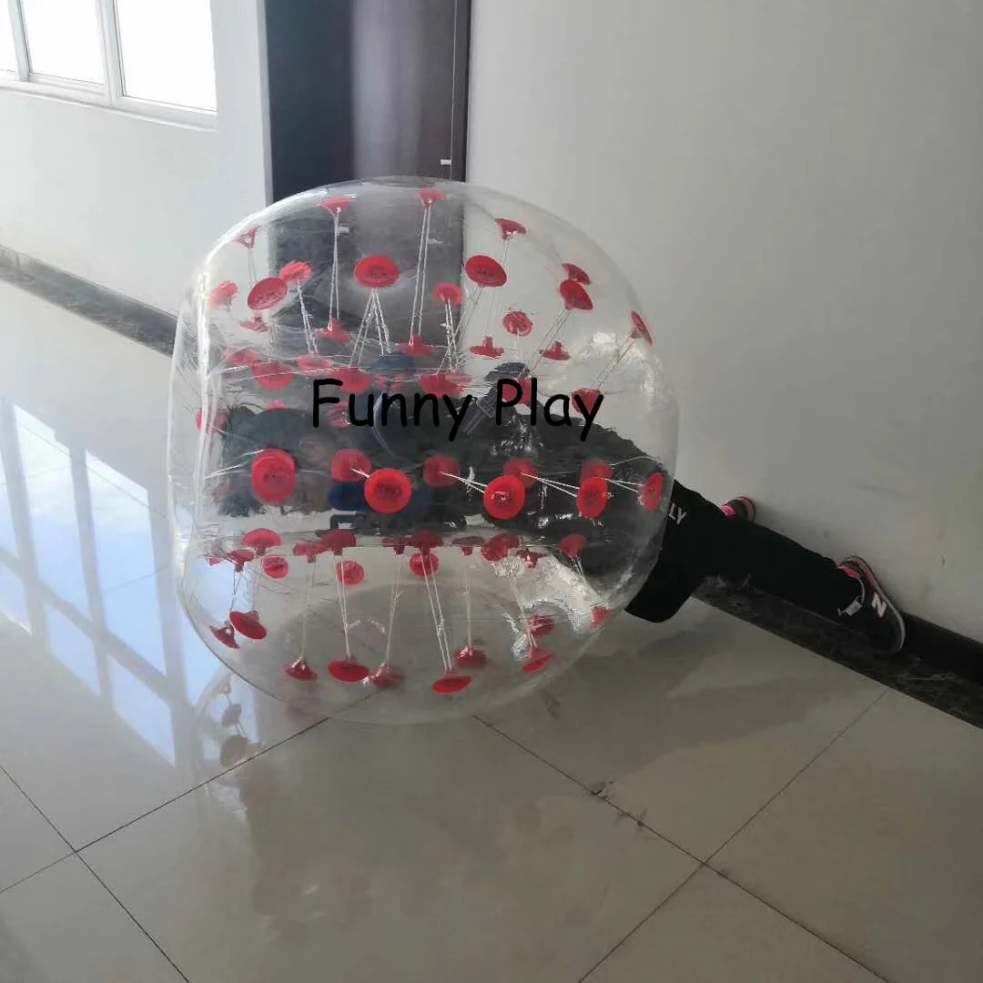 Full Body Costumi Gonfiabili Vestito Del Corpo Erba Sfera Dello Zorb Calcio All'Aperto Gioco Della Palla Bolla Di Calcio Corpo Zorbing