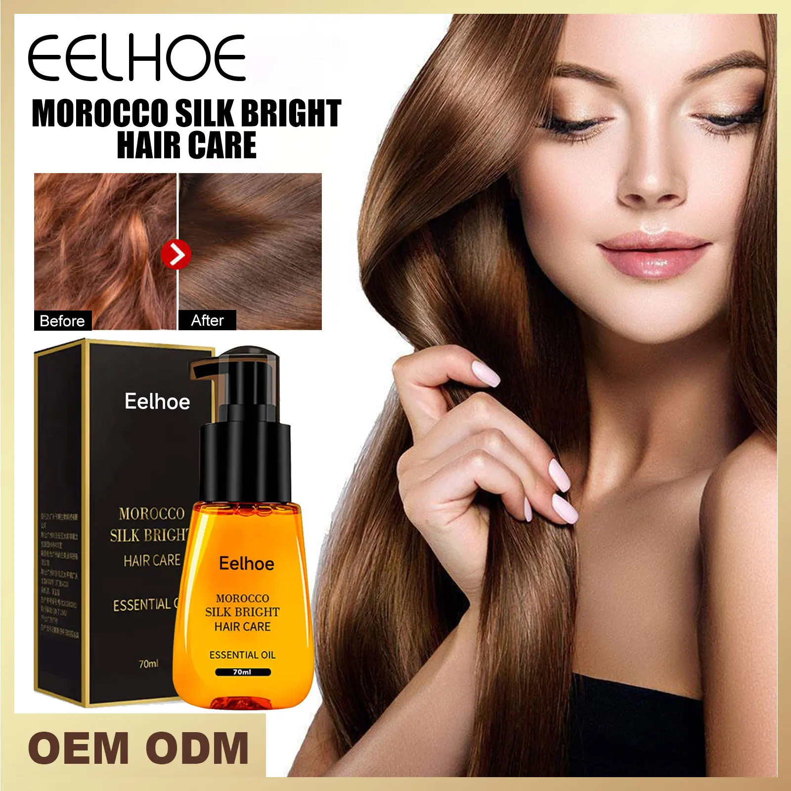 Anti manic Hair essence Repairing Scalding Drying Bifurcated Hair Moisturizing Hair Softening and Hair Care Essential Oil